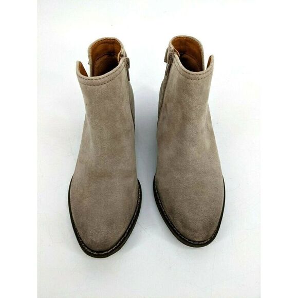 Zodiac Taupe Madison Ankle Bootie Vegan Faux Suede - Picture 3 of 12